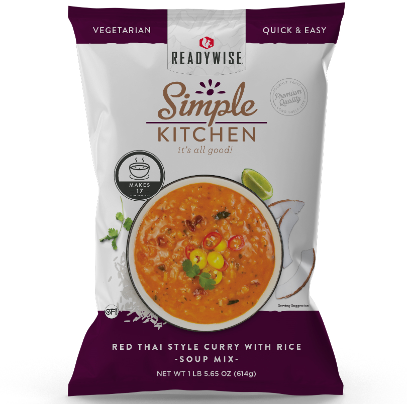 4/1 GAL SK (1 GAL) Red Thai Curry with Rice Soup Mix