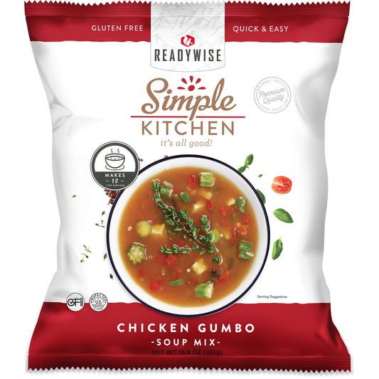4/1 GAL SK (1 GAL) Chicken Gumbo Soup