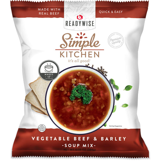 4/1 GAL SK (1 GAL) Vegetable Beef and Barley
