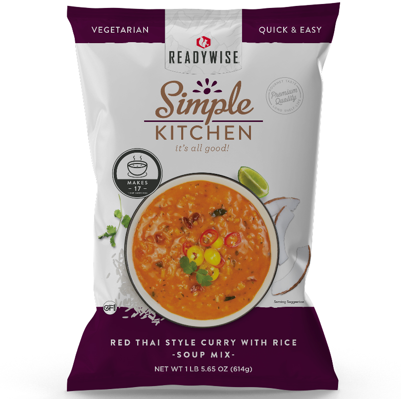 4/1 GAL SK (1 GAL)  Red Thai Curry with Rice Soup Mix