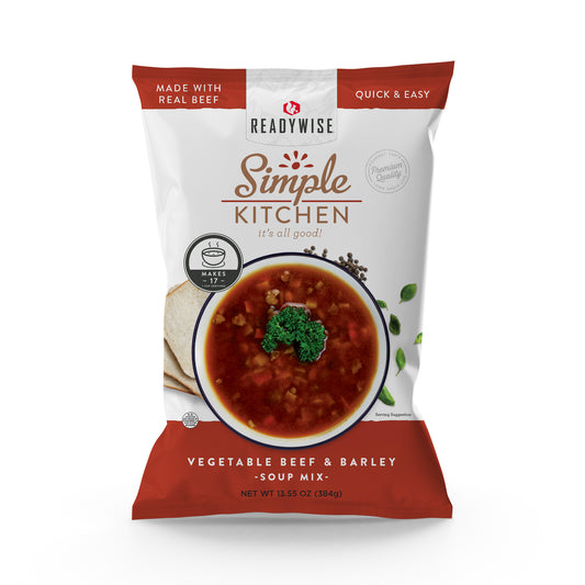 4/1 GAL SK (1 GAL) Vegetable Beef and Barley