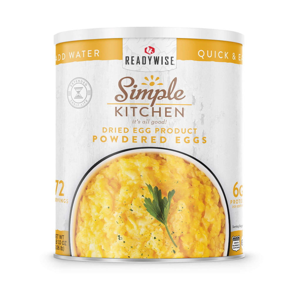 Powdered Eggs 3 Ct Case - 72 Serving Cans