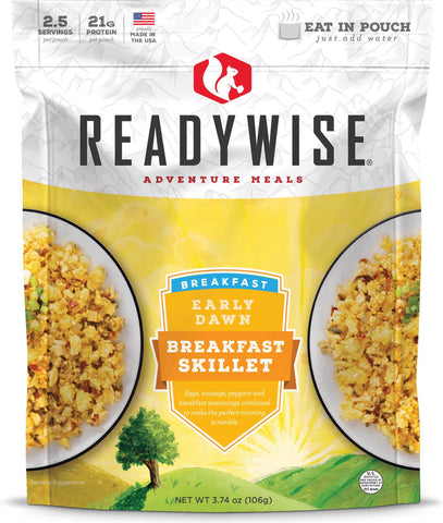Readywise 50 case pack Early Dawn Breakfast Skillet