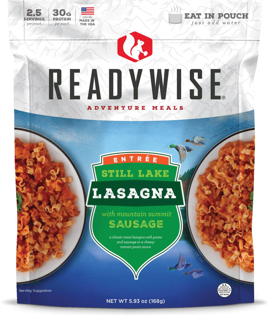 Readywise 50 case pack Still Lake Lasagna