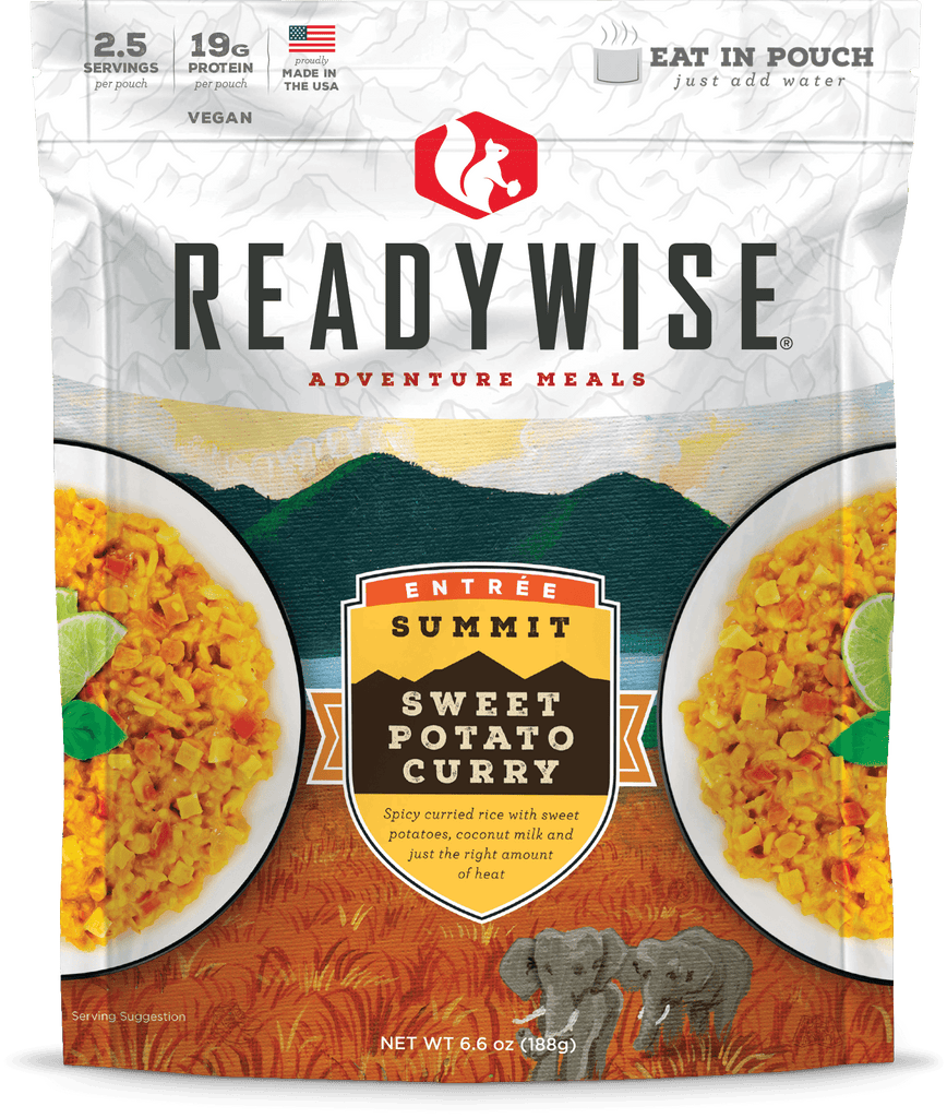 Readywise 50 case pack Sweet Potato Curry
